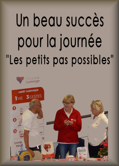 Beau succès pour la journée "Les petits pas possibles"